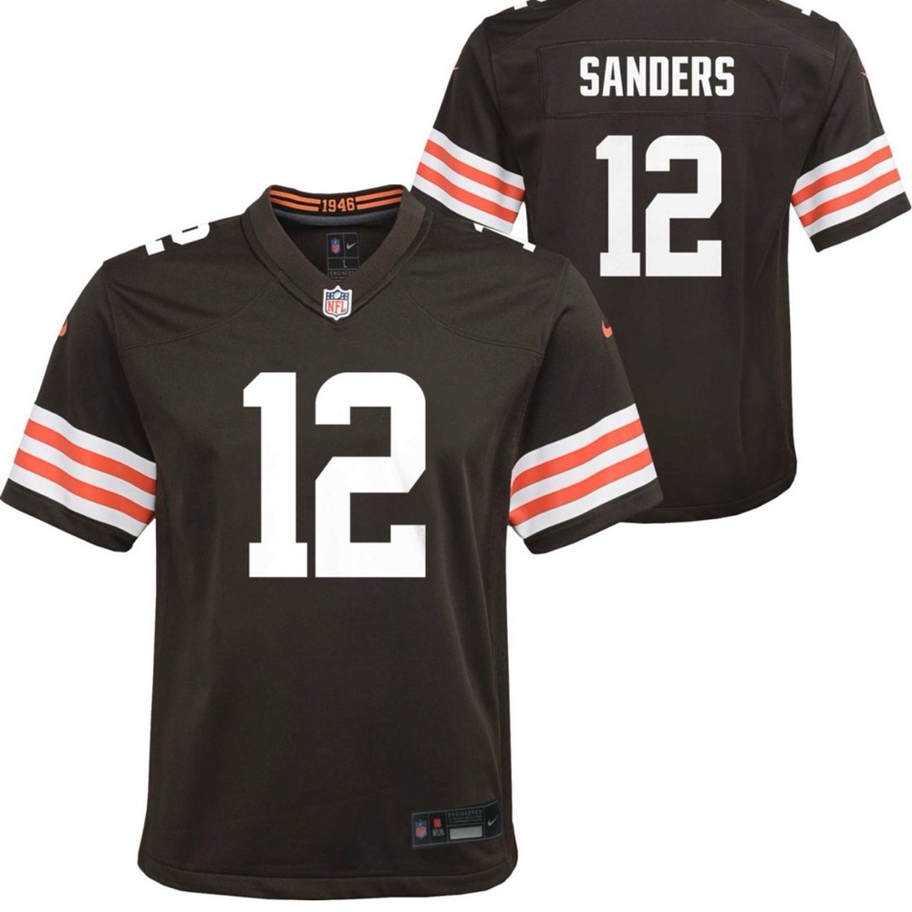 Shedeur Sanders Cleveland Browns Youth Jersey